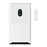 Shark HE601 Air Purifier 6 True HEPA Covers up to 1200 Sq. Ft, Captures 99.98% of Particles, dust, allergens, viruses, Smoke, 0.1–0.2 microns, Advanced Odor Lock, Quiet, 6 Fan, White